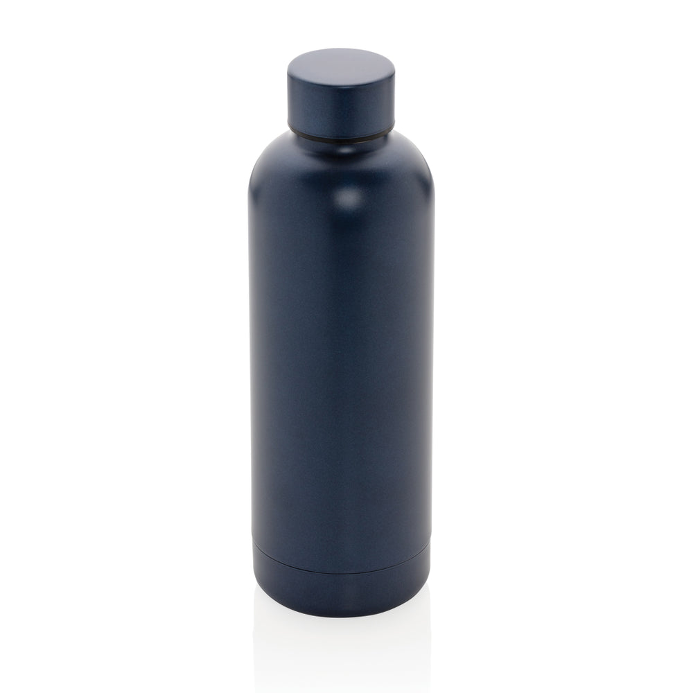 RCS Recycled stainless steel Impact vacuum bottle Blue