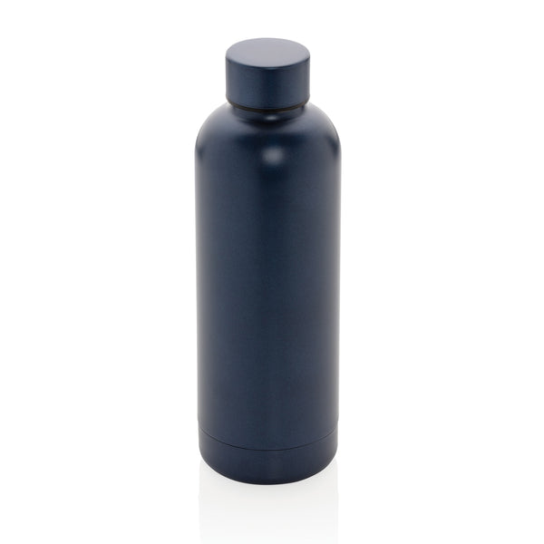 RCS Recycled stainless steel Impact vacuum bottle Blue