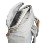 Branded Impact AWARE™ 16 oz. recycled canvas 15" laptop backpack