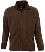 SOL'S North Fleece Jacket Dark Chocolate