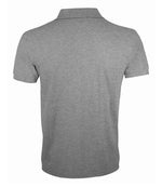 SOL'S Prime Poly/Cotton Piqué Polo Shirt Grey Marl