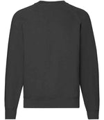 Fruit of the Loom Classic Raglan Sweatshirt Black