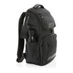 Branded Swiss Peak AWARE™ RPET Voyager 15.6" laptop backpack