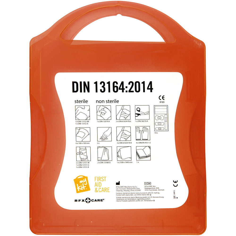 Branded MyKit DIN first aid kit