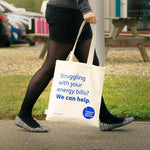 Promotional Recycled Cotton Tote Bag Natural