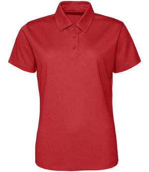 AWDis Ladies Cool Polo Shirt Fire Red