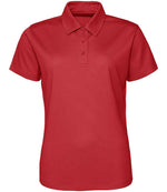 AWDis Ladies Cool Polo Shirt Fire Red