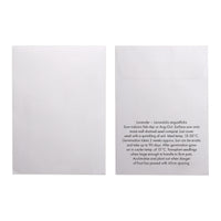 Seed Pack in White Paper Envelope