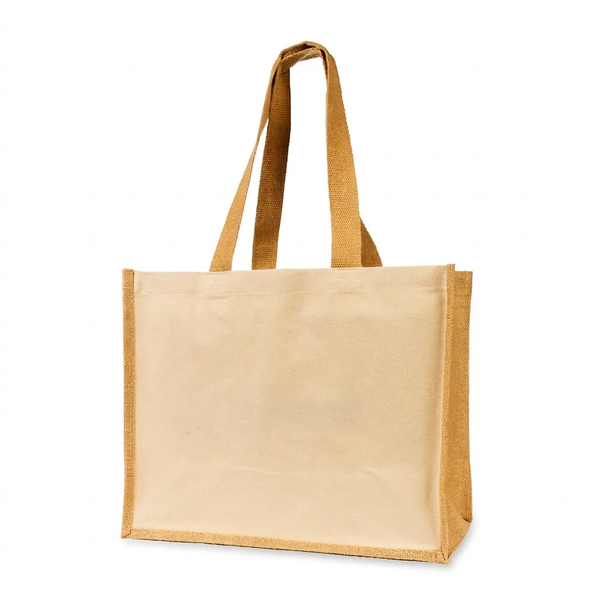 Keswick Jute & Canvas Bag