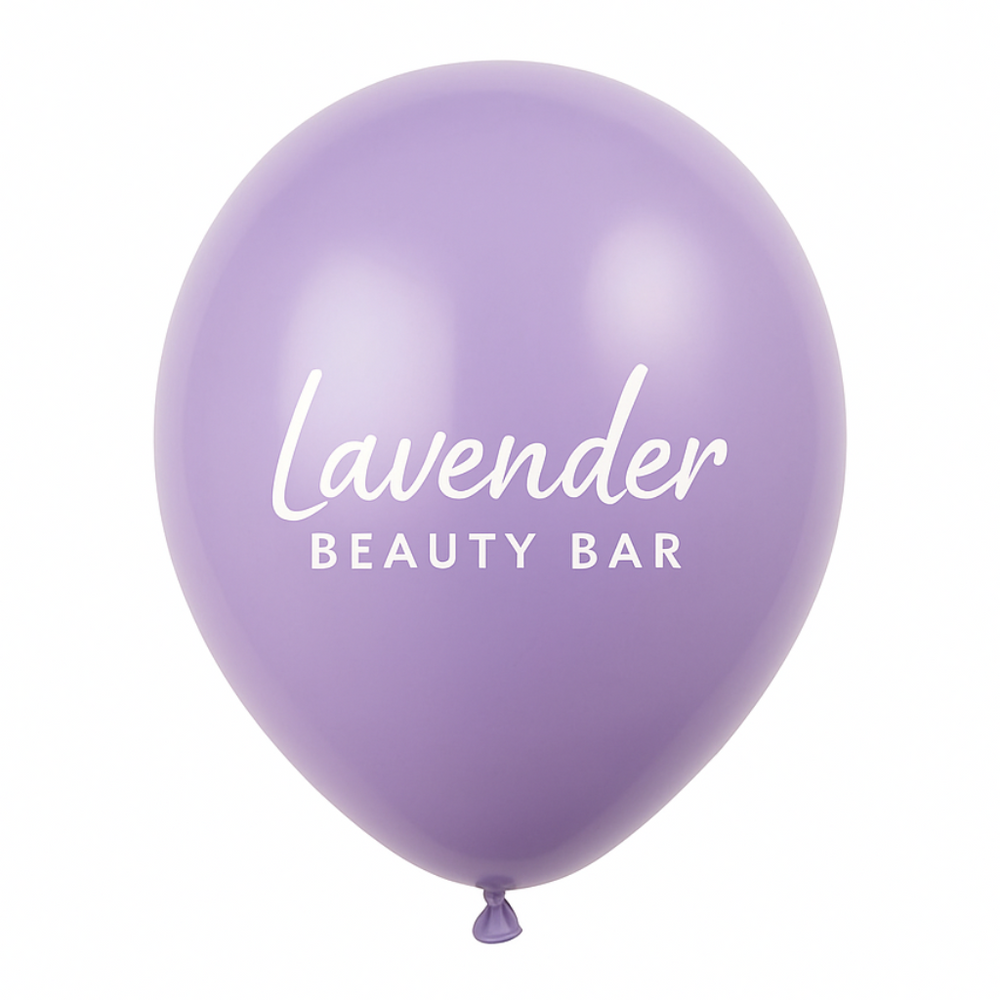 Branded 12" Printed Latex Balloons
