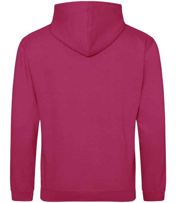 AWDis College Hoodie Hot Pink