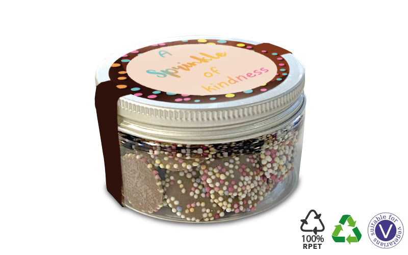 100ml Clear Pot with Jazzies