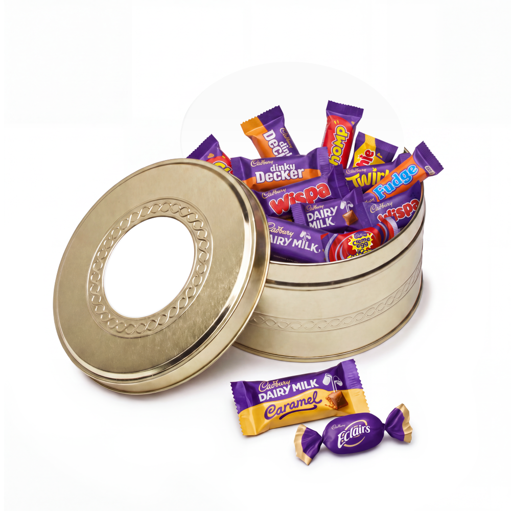 Branded Gold Tin of Heroes