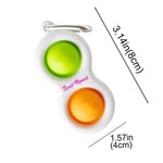 Pop it Fidget Keyring