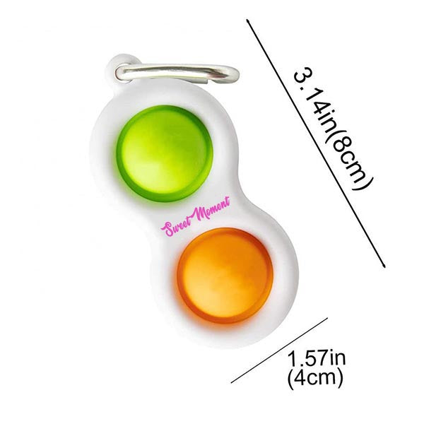 Pop it Fidget Keyring