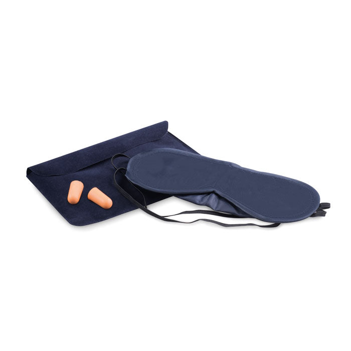 Branded Set w/ pillow eye mask plugs