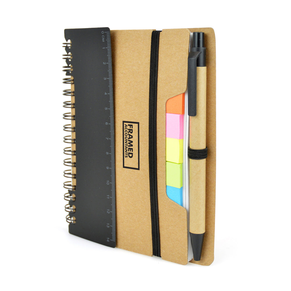 3 In 1 Natural Wiro Notebook Set