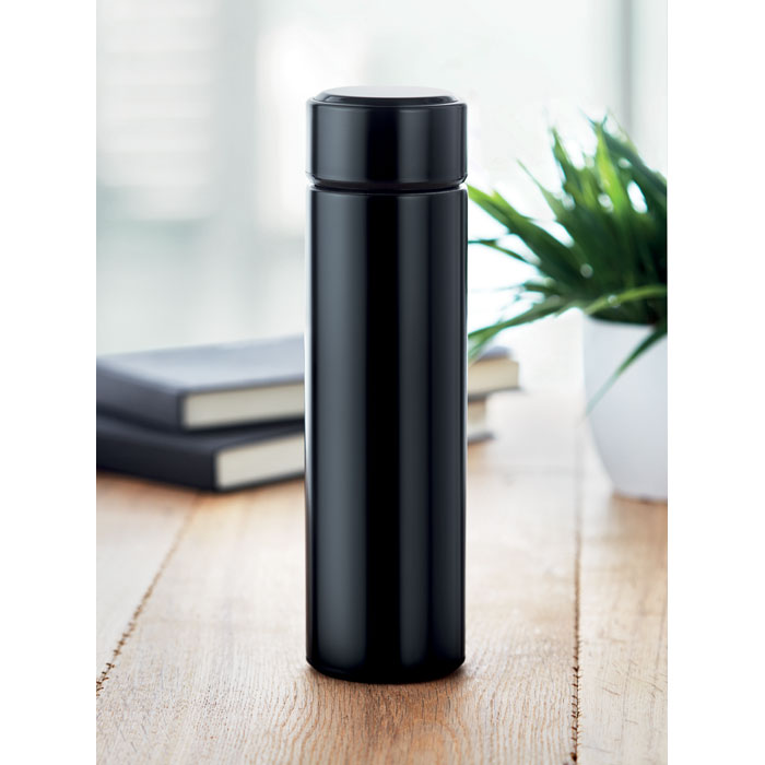 Branded Bottle with touch thermometer