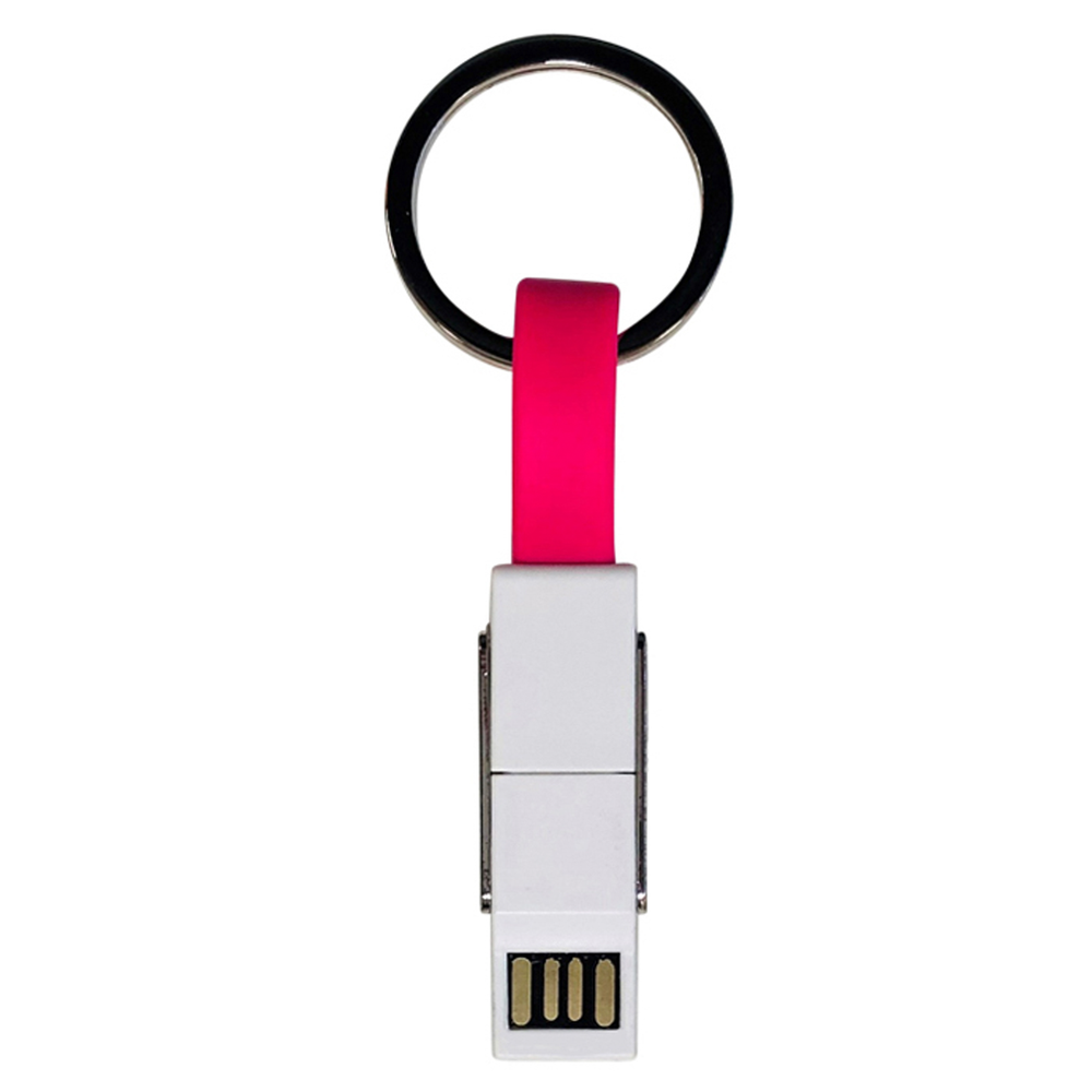 Branded 4-in-1 Keyring Charging Cable