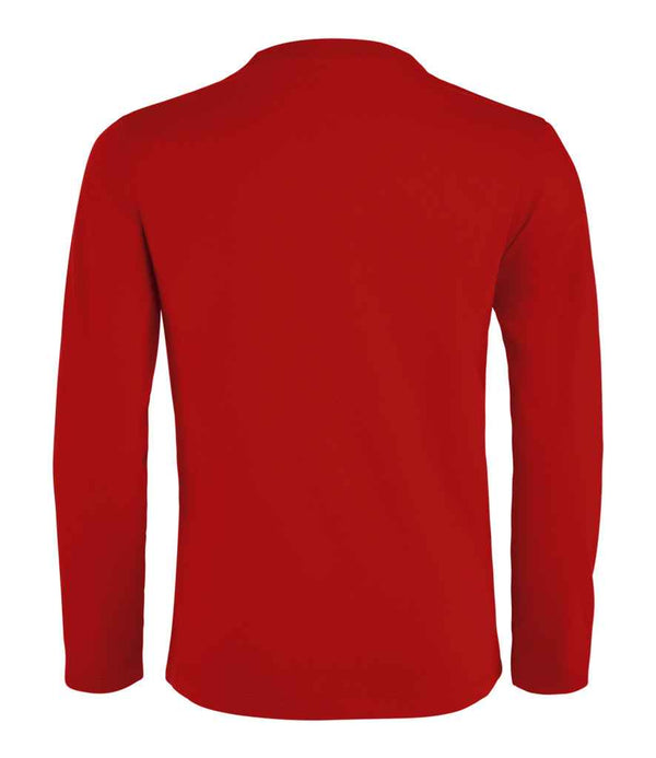 SOL'S Kids Imperial Long Sleeve T-Shirt Red