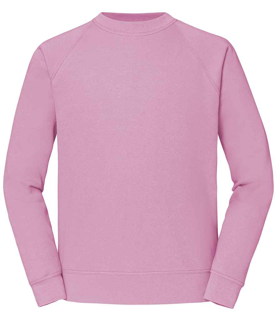 Fruit of the Loom Classic Raglan Sweatshirt Light Pink