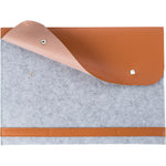 Cheddon RPET felt laptop pouch