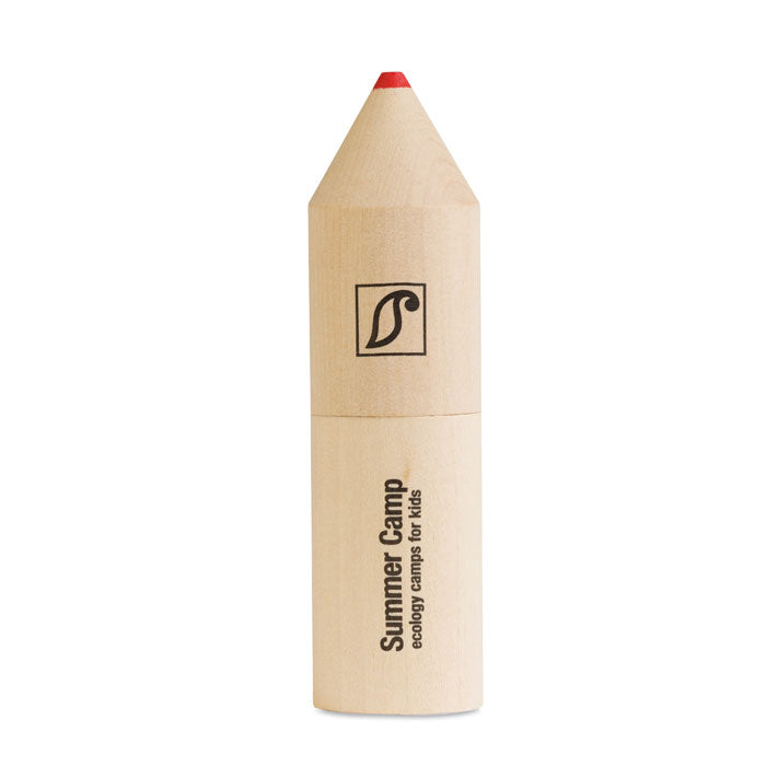 Branded 12 pencils in wooden box