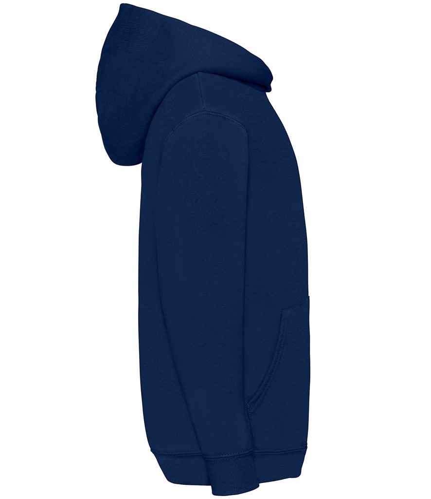 Fruit of the Loom Kids Classic Hooded Sweatshirt Navy