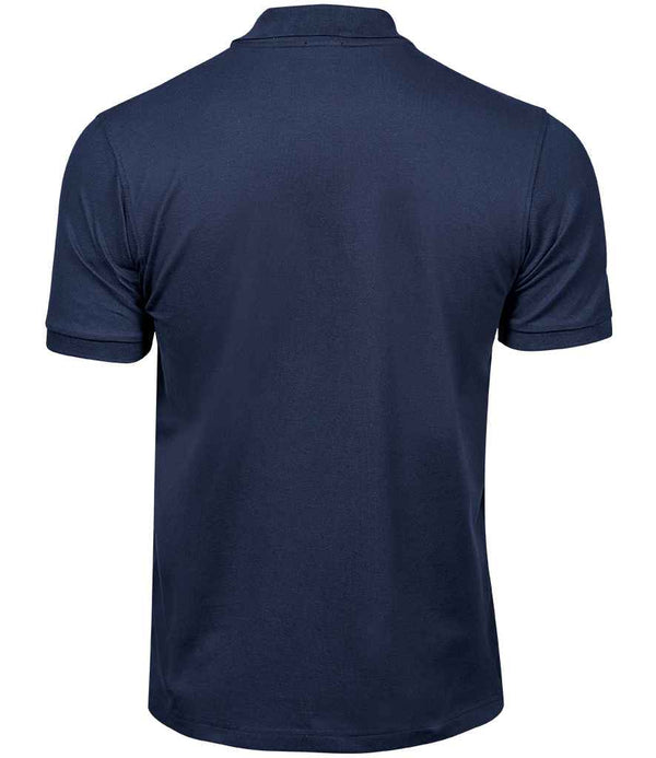 Tee Jays Luxury Stretch Piqué Polo Shirt Navy
