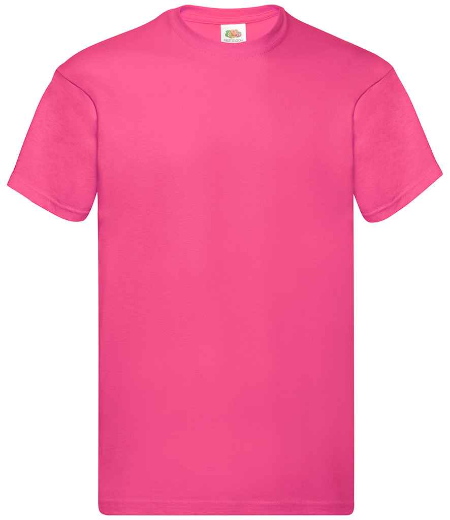 Fruit of the Loom Original T-Shirt Fuchsia