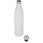Branded Cove 1 L vacuum insulated stainless steel bottle