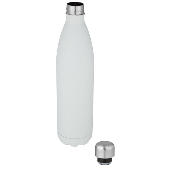 Branded Cove 1 L vacuum insulated stainless steel bottle