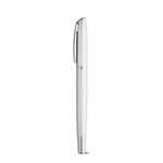RE-LANDO-SET. Roller and ball pen set with 100% recycled aluminium body