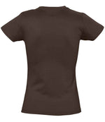 SOL'S Ladies Imperial Heavy T-Shirt Chocolate