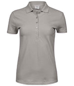 Tee Jays Ladies Luxury Stretch Polo Shirt Stone