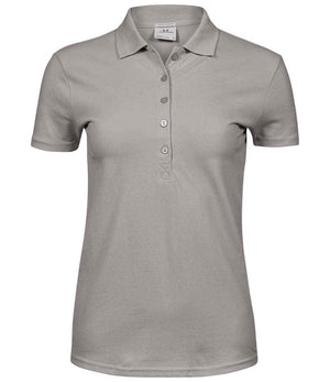 Tee Jays Ladies Luxury Stretch Polo Shirt Stone