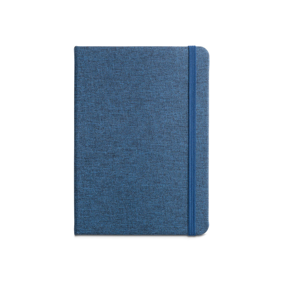 BOYD. A5 notebook in 50% rPET with lined sheets