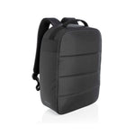 Branded Impact AWARE™ RPET anti-theft 15.6" laptop backpack