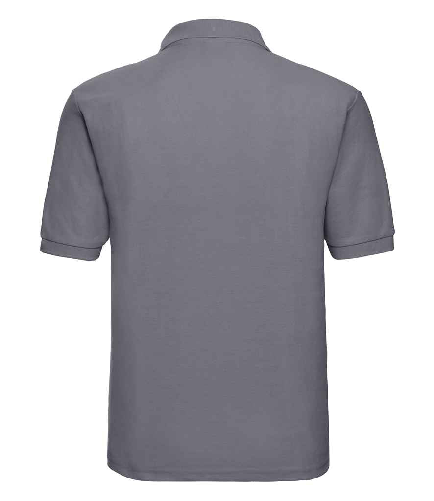 Russell Poly/Cotton Piqué Polo Shirt Convoy Grey