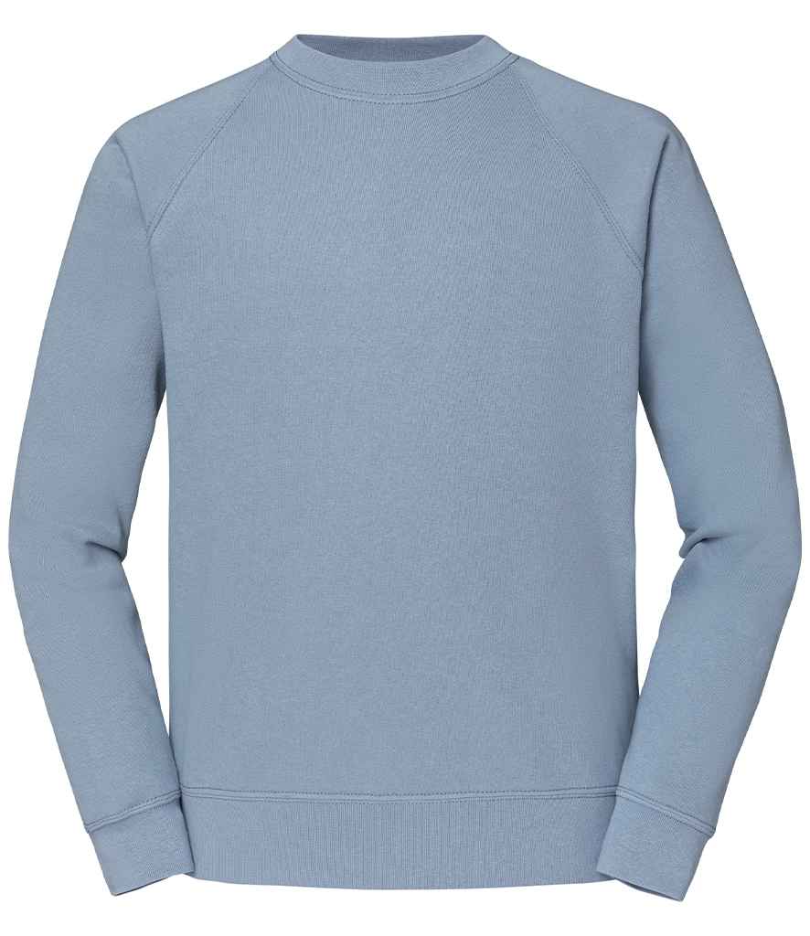 Fruit of the Loom Classic Raglan Sweatshirt Mineral Blue