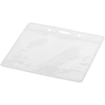 Branded Serge transparent badge holder