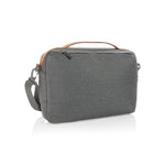 Branded Impact AWARE™ 300D two tone deluxe 15.6" laptop bag