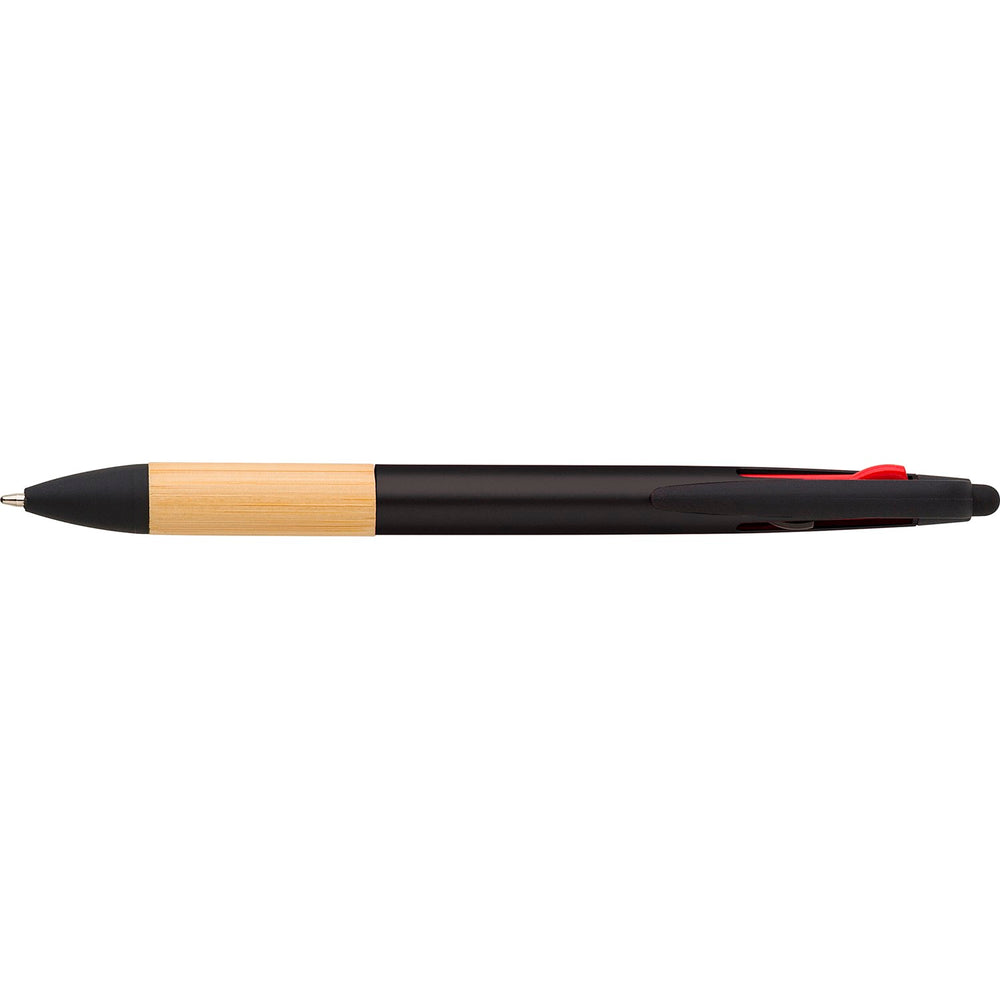 Branded Hewitts Bamboo ballpen (3 colour and stylus)