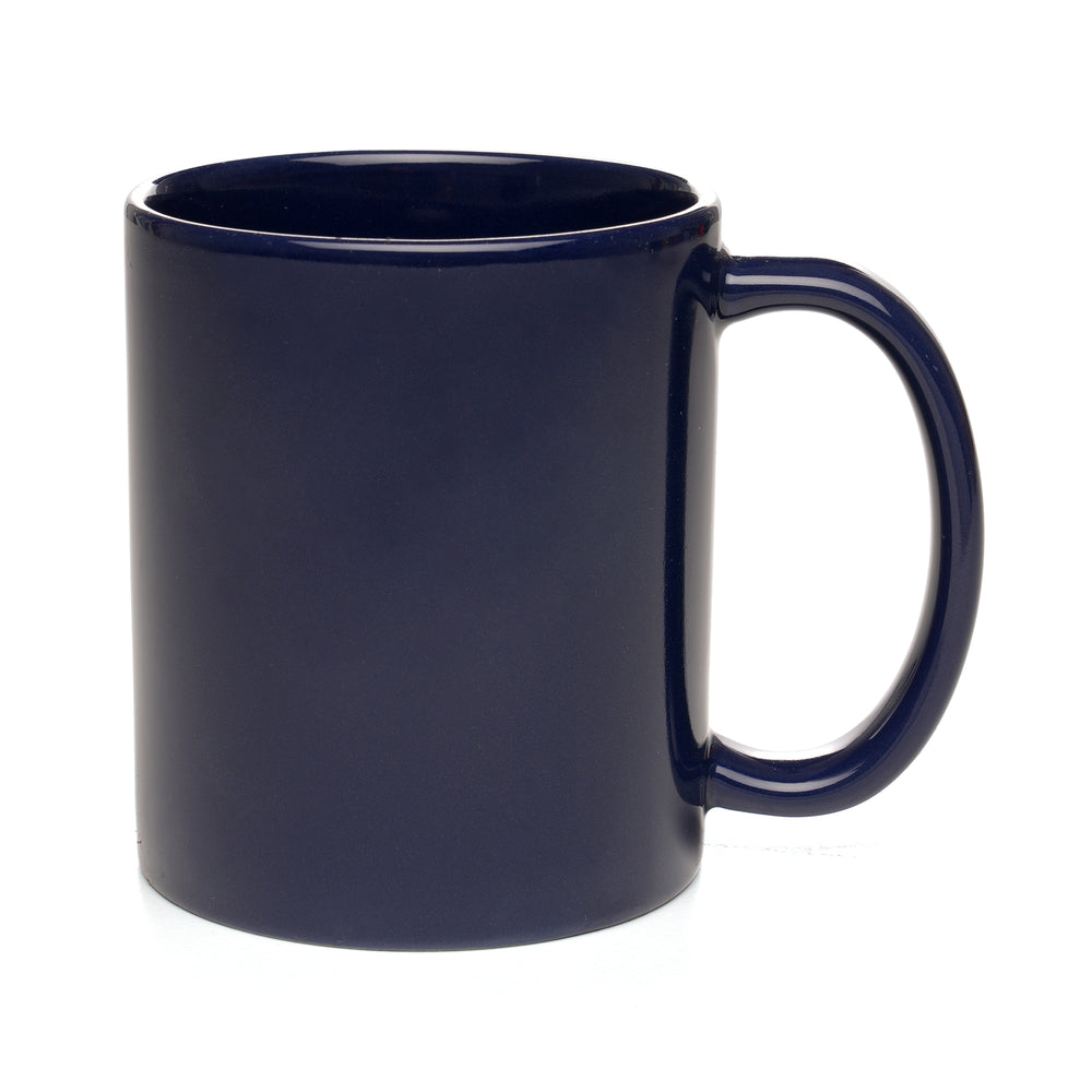 CAMBRIDGE 11oz Glazed Mug Navy Blue