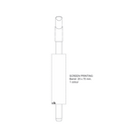 BIC® Velleda® White Board Marker Fine White/Blue with Blue Ink