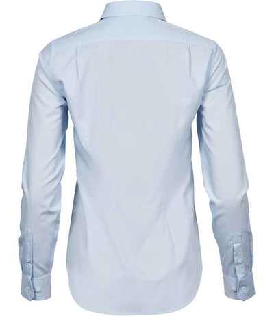 Tee Jays Ladies Stretch Luxury Long Sleeve Poplin Shirt
