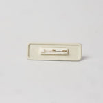Essential Name Badge - Slim Rectangle - Safety Pin