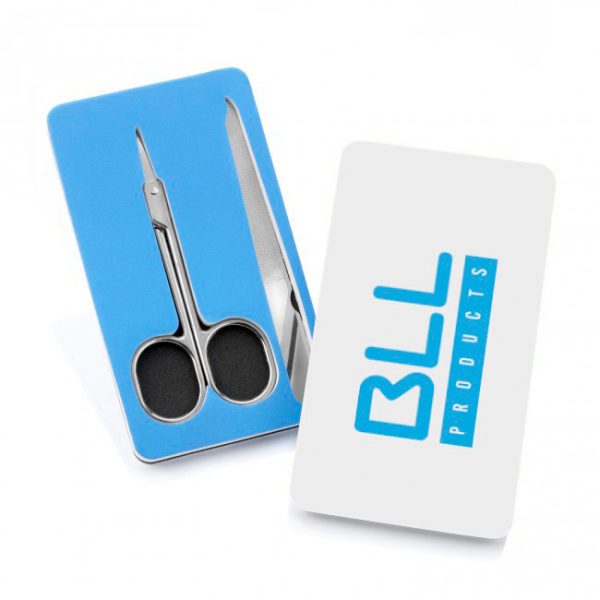 Purple Credit Card Style Manicure Set
