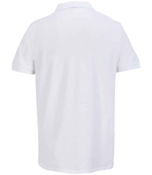 SOL'S Unisex Pacific Twin Piqué Polo Shirt White