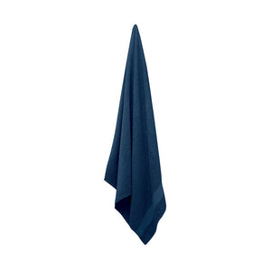 Towel organic cotton 180x100cm Blue